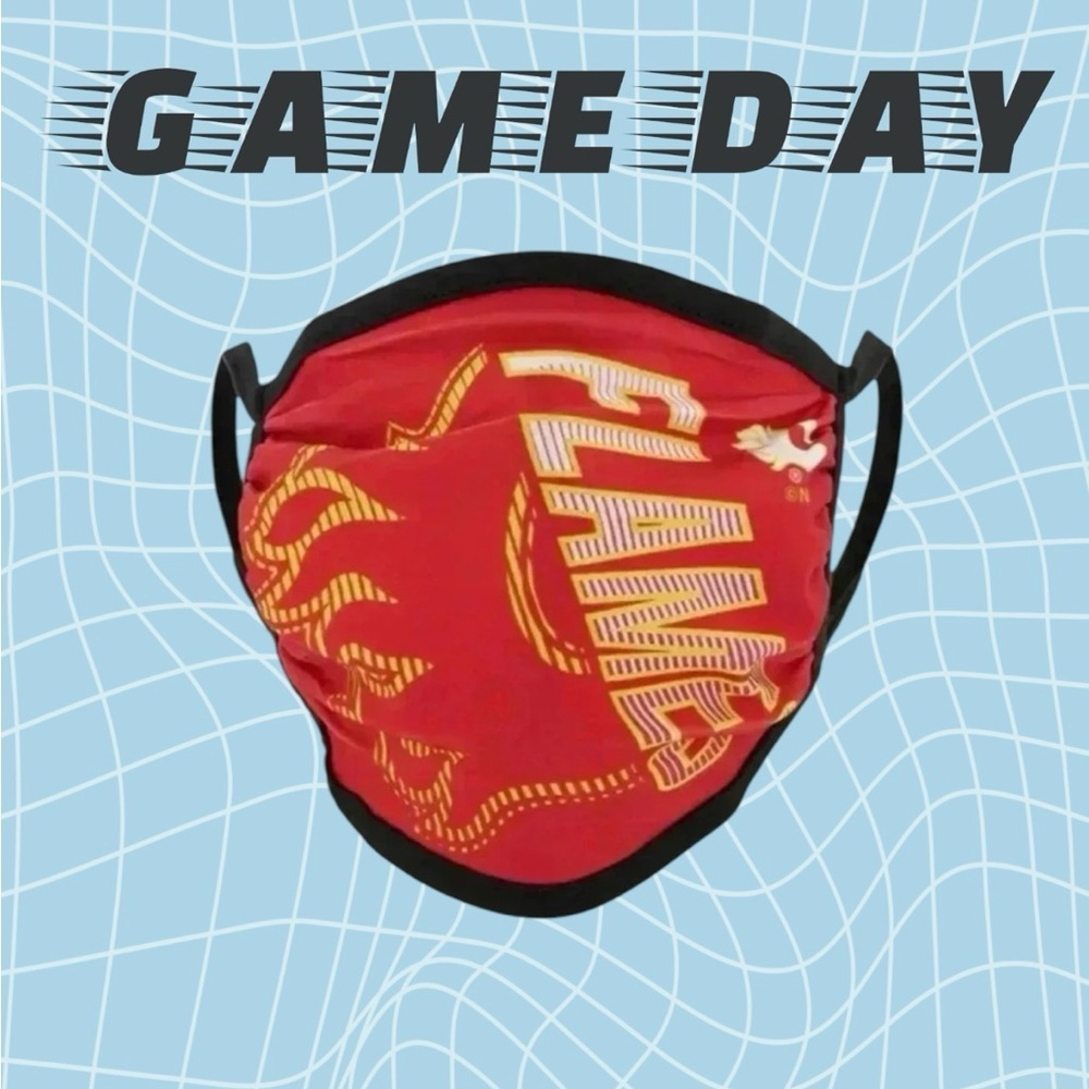 $7 Add-On 🆕 NHL Calgary Flames Face Covering